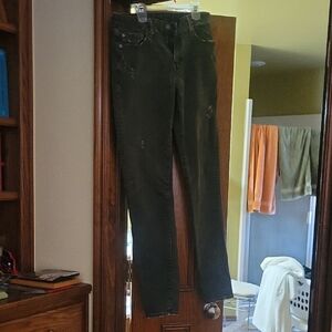 American Eagle Outfitters Men's Black Straight Jeans 30x34